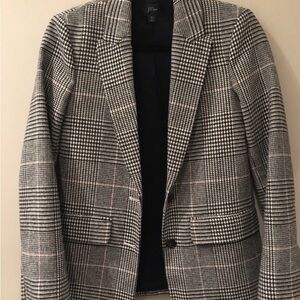 J. Crew Women's Plaid Blazer